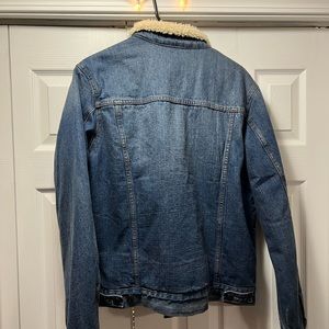 Denim Jean Jacket - Warm Inside